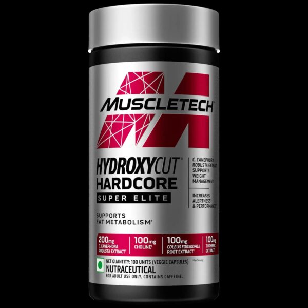 Muscletech Hydroxycut Hardcore Elite 180 Capsules