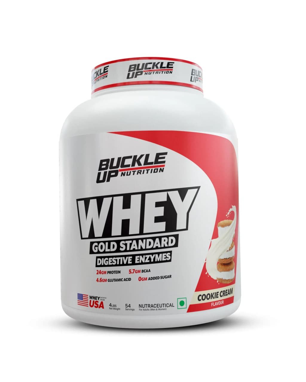 BUCKLEUP NUTRITION GOLD STANDARAD DIGESTIVE ENZYMES WHEY 2KG